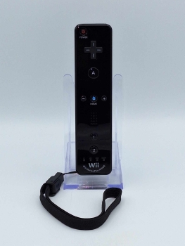 Wii Remote Motion Plus Inside Controller Schwarz